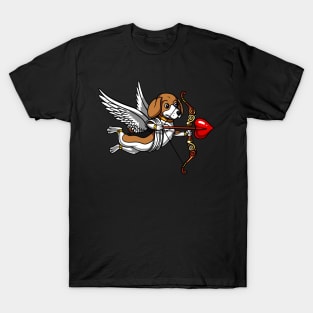 Beagle Dog Valentines Day Cute Pet T-Shirt